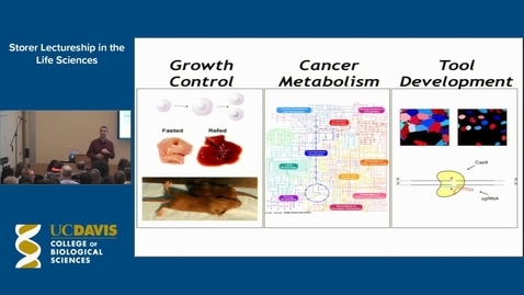 Thumbnail for Storer Lecture - David Sabatini 5-12-15