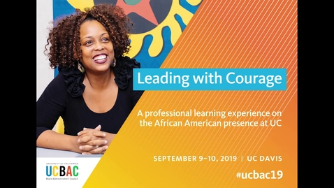 Thumbnail for UCBAC 2019 - Day 2 - Vajra Watson
