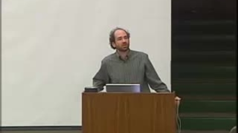 Thumbnail for Storer Lecture - Cynthia Kenyon 01-24-2006