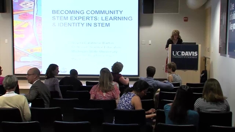 Thumbnail for Angela Calabrese Barton, PhD - Distinguished Speaker Series (5-9-16)