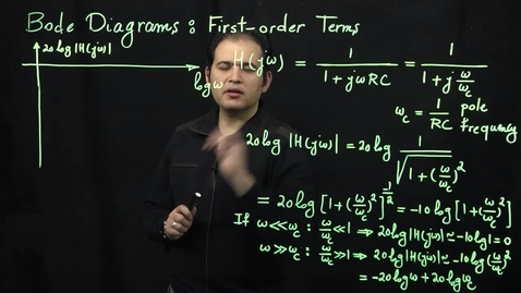 Thumbnail for entry Bode Diagrams (Part 4): Magnitude Plot of First-Order Terms