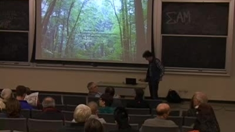 Thumbnail for entry Storer Lecture - Steve Pacala 11-17-2011