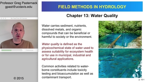 Thumbnail for entry HYD151: Water Quality, part 1