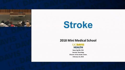 Thumbnail for Mini Medical School 2018 Week 4: 2018-02-24