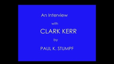 Thumbnail for Clark Kerr