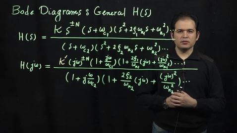 Thumbnail for entry Bode Diagrams (Part II): Standard Terms