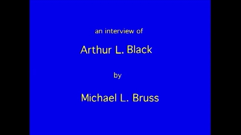 Thumbnail for entry Arthur Black
