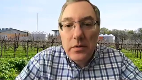 Thumbnail for Office Hours with Dave and Anita.  Episode 5.  Canopy Management and Mothballing Vineyards.