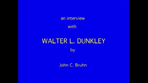 Thumbnail for Walter Dunkley