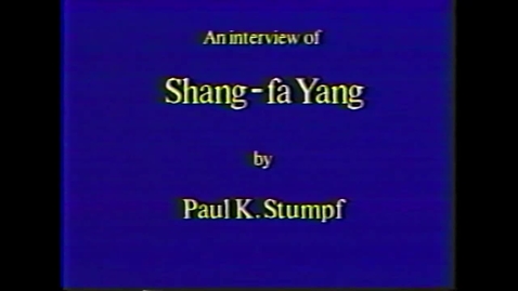 Thumbnail for entry Shang-fa Yang