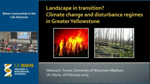 Thumbnail for Storer Lecture - Monica Turner 2-26-15