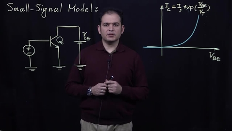 Thumbnail for entry Bipolar Transistors (Part 8: Small Signal Model)