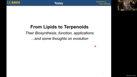 Thumbnail for entry PBI298_SQ20_Lecture#2 TERPENOIDS