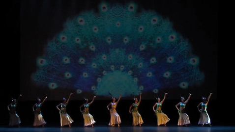 Thumbnail for Confucius Institute Grand Opening Ceremony 2013: Peacocks on Green Ripple