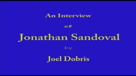 Thumbnail for Jon Sandoval