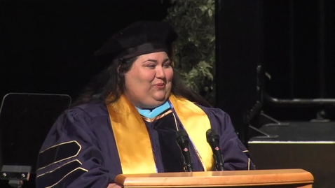 Thumbnail for 2016 School of Education Student Speaker Denise Tambasco 