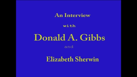 Thumbnail for Donald Gibbs