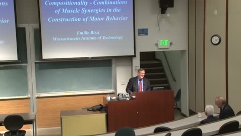 Thumbnail for Storer Lecture Series- Emilio Bizzi 2-16-2012