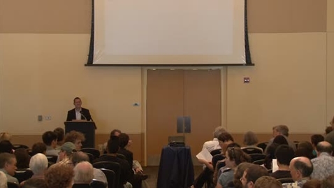 Thumbnail for Storer Lecture Series - Ed DeLong 10-4-2012