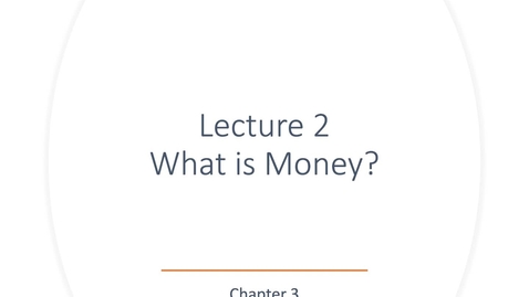 Thumbnail for entry ECN 135: Lecture 2 (Chapter 3)