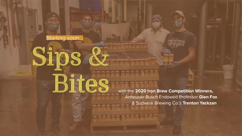 Thumbnail for entry Sips and Bites 2020 Iron Brew Winners