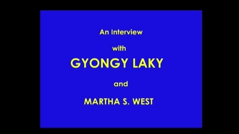 Thumbnail for Gyongy Laky