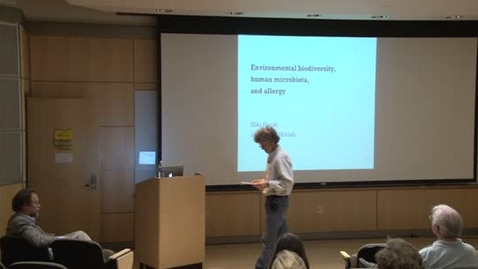 Thumbnail for Storer Lecture Series - Ilkka Hanski 4-25-2012