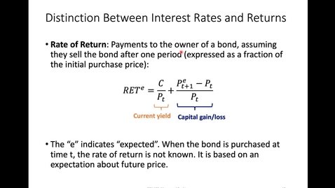 Thumbnail for entry ECON 135: Lecture 3 - Part 2/2