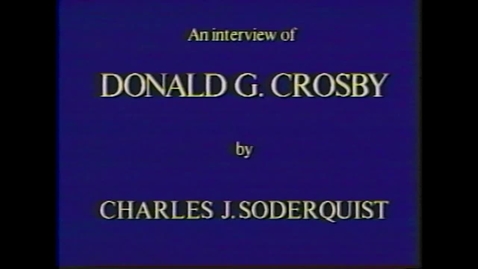 Thumbnail for Donald Crosby