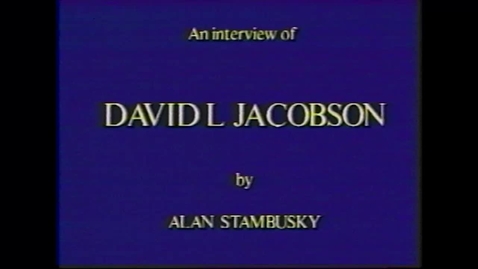 Thumbnail for David Jacobson