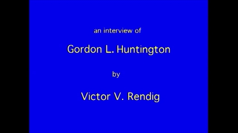 Thumbnail for Gordon Huntington