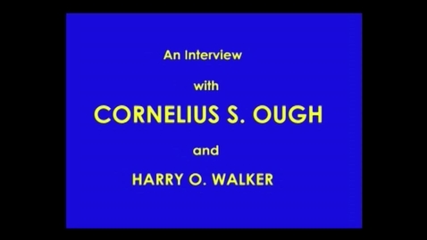 Thumbnail for entry Cornelius Ough