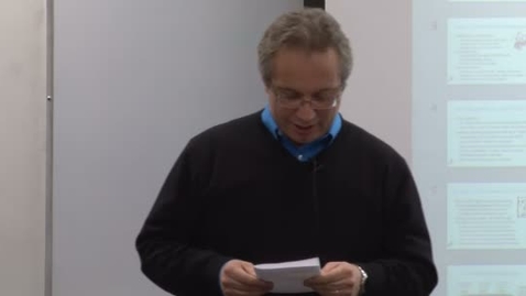 Thumbnail for Computer Science Distinguished Lectures 2012-13: Carey 1-19-12