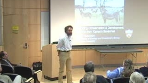 Thumbnail for Storer Lecture - Daniel Rubenstein 01-28-2009