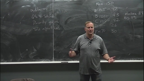 Thumbnail for ECS40: 2015-03-09 11:00  Exceptions, queues, and stacks