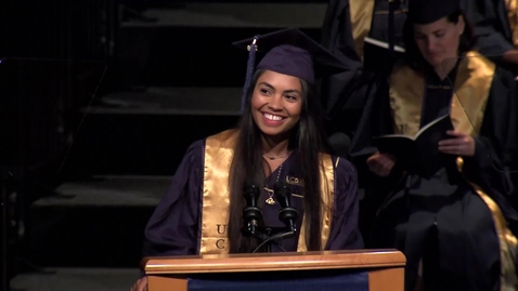Thumbnail for 2019 GSM Student Speaker - Zoelle Cacia - June 15, 2019