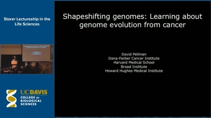 Storer Lecture David Pellman 3 7 18 University Of