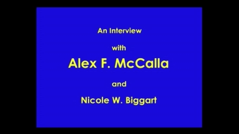 Thumbnail for Alex McCalla