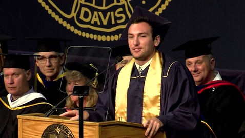 Thumbnail for 2019 Engineering Student Speaker - Justin Hardin  - June 14 2019