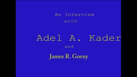 Thumbnail for entry Adel Kader