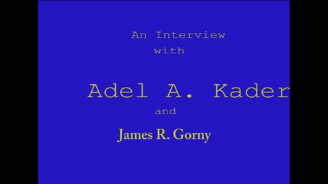 Thumbnail for Adel Kader