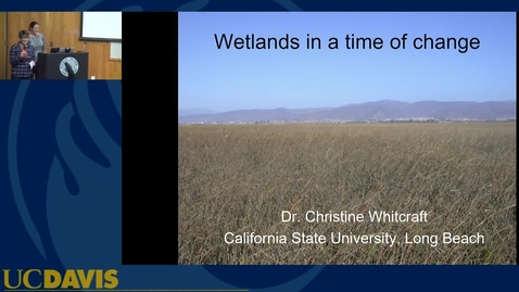 Thumbnail for entry BML - Christine Whitcraft: Wetlands in a time of change