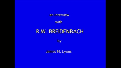Thumbnail for R. Breidenbach