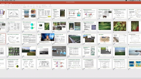 Thumbnail for entry April 17 Soil Salinity and Sodicity Lecture (Part 2).mp4