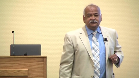 Thumbnail for 2019  Annual Faculty Lecture - Biswanath Mukherjee - June 4, 2019