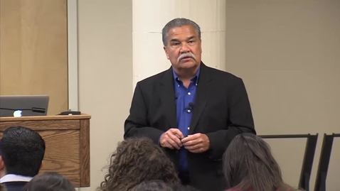 Thumbnail for Daniel G. Solorzano (05-07-2014) - School of Education Distinquished Thinkers Speaker Series