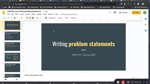 Thumbnail for entry ESM195_Spring2020_HowToWriteProblemStatement