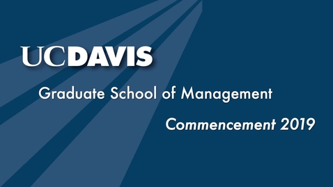 Thumbnail for 2019 GSM Commencement Ceremony - June 15, 2019