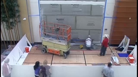 Thumbnail for Timelapse of installation of Resurgence mural