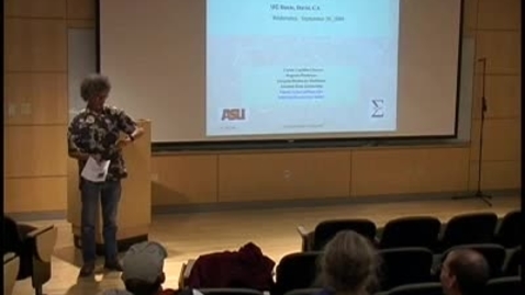 Thumbnail for Storer Lecture - Carlos Castillo-Chavez 09-30-2009